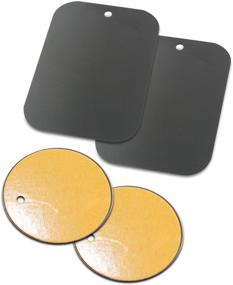 img 3 attached to 🧲 Enhanced TechMatte MagGrip Metal Plate Replacement Set for Universal Magnetic Car Mount