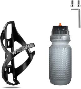 img 4 attached to 🚲 ENLEE Bike Cup Holder Mount - Lightweight Bicycle Water Bottle Holder with BPA-Free Double Insulated Water Bottle for Mountain Cycling