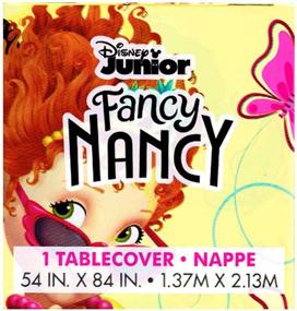 img 1 attached to Fancy Nancy Plastic Table Cover