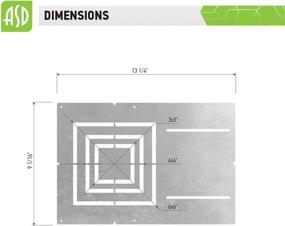 img 3 attached to ASD Construction Mounting Asymmetric Square