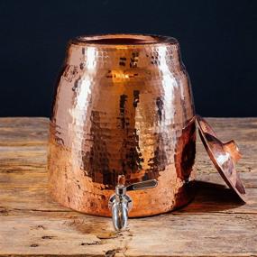 img 2 attached to 🎁 Sertodo Copper WD N Dispenser Hammered: The Perfect Combination of Elegance and Functionality