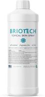 🌊 briotech hocl skin spray: tattoo & piercing aftercare, sea salt cleansing solution, natural saline toner, hypochlorous acid facial mist, skin care relief for bumps, scars & blemishes logo