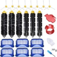 🧹 ultimate 22-pack replacement parts for irobot roomba accessories 600 series:690 670 671 680 650 630 614 595 585 - joybros vacuum cleaner replenishment kit with filter, side roller brush included логотип