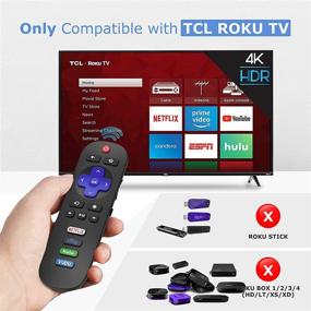 img 2 attached to 📺 Enhance Your TCL Roku TV Experience with Angrox Universal Replacement Remote Control