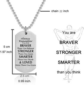 img 1 attached to Godcow Basketball Necklace Remember Stronger
