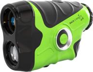 pro vision golf rangefinder with slope, 8x zoom, 800 yards - waterproof range 🏌️ finder golfing with 3 modes, adjustable lens - golf distance yardage device: back 2 basics golf logo