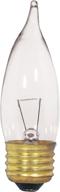 💡 satco s3869 medium clear bulb, 4.25 inches, light finish, model: unknown logo