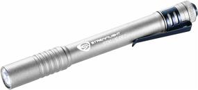 img 3 attached to Silver/White Streamlight 66121 Stylus Pro PenLight with 100 Lumens, White LED and Holster