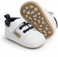 cosankim sneakers high top toddler prewalker logo