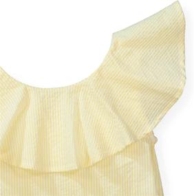 img 1 attached to 👚 Stylish and Refined: Hope & Henry Girls' Woven Ruffle Top – Best Deals and Chic Fashion for Girls!