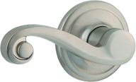 🔒 satin nickel lido left-handed half-dummy lever: microban antimicrobial protection for added hygiene логотип