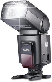img 2 attached to 📸 Набор вспышки Neewer TT560 Speedlite для камер Canon Nikon Sony Pentax DSLR с стандартным горячим башмаком, включает: (1) вспышку TT560 + (1) мягкую коробку для вспышки + (1) пульт ДУ.