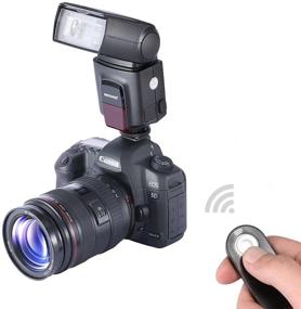 img 1 attached to 📸 Набор вспышки Neewer TT560 Speedlite для камер Canon Nikon Sony Pentax DSLR с стандартным горячим башмаком, включает: (1) вспышку TT560 + (1) мягкую коробку для вспышки + (1) пульт ДУ.
