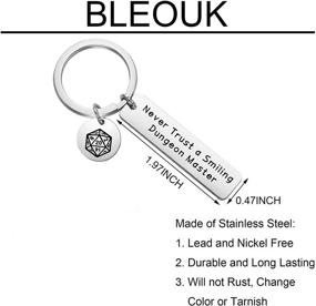 img 3 attached to BLEOUK Dungeons Dragons Dungeon Keychain