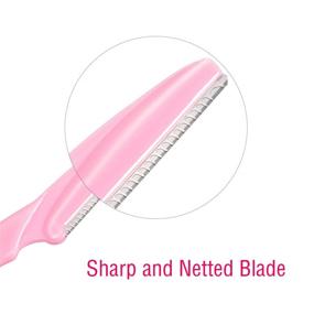 img 2 attached to 🔪 Boao 24 Pieces Eyebrow Razor: Facial Razor and Trimmer with Precision Cover (Multicolor A) - Effortless Shaping and Grooming