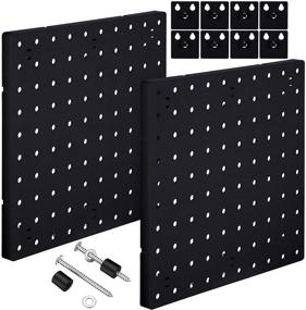 img 4 attached to Bathroom Retail Store Fixtures & Equipment: Pegboard Organizer Accessories Installation