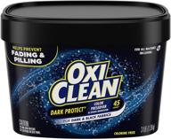 🌑 oxiclean dark protect 3lb: ultimate stain removal for dark fabrics logo