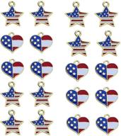 american ornament synthetic independence decoration logo