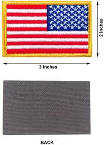 img 1 attached to Tactical Patches American Backpacks Military Sewing