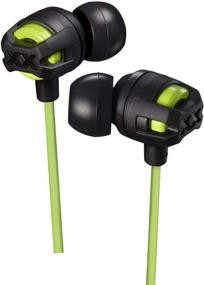 img 4 attached to Xtreme Xplosives Series Headphone With Remote And Mic Green (HAFX103G)