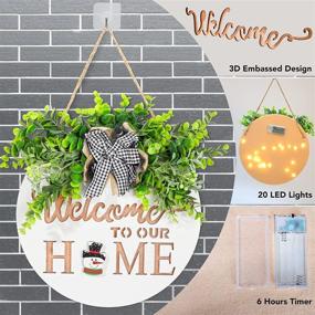 img 2 attached to Interchangeable WinGaYe Seasonal Decoration Farmhouse Home Decor