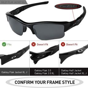 img 2 attached to STGATN Polarized Replacement Sunglasses Protection Men's Accessories