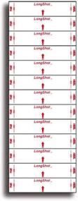 img 4 attached to 🏌️ LongShot Golf Impact Label Pack with 650 Club Fitting Lie Strips