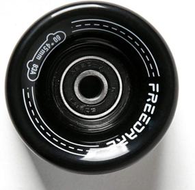 img 1 attached to FREEDARE Skateboard Bearings Spacers Cruiser