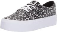 dc womens trase platform leopard women's shoes for athletic logo