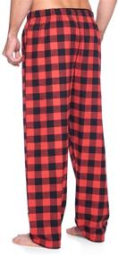 img 3 attached to 🐃 Ashford Brooks Flannel Pajama Buffalo: Stylish Men's Sleep & Loungewear