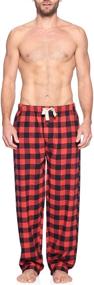 img 1 attached to 🐃 Ashford Brooks Flannel Pajama Buffalo: Stylish Men's Sleep & Loungewear