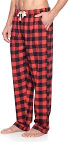 img 2 attached to 🐃 Ashford Brooks Flannel Pajama Buffalo: Stylish Men's Sleep & Loungewear