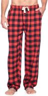 🐃 ashford brooks flannel pajama buffalo: stylish men's sleep & loungewear logo