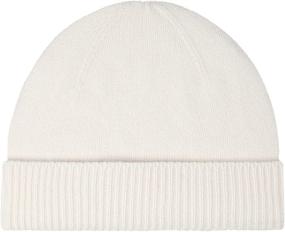 img 2 attached to 🧣 Stay Warm and Stylish with Style Republic Women’s Ribbed Beanie – 100% Cashmere, Soft & Stretchy Winter Hat