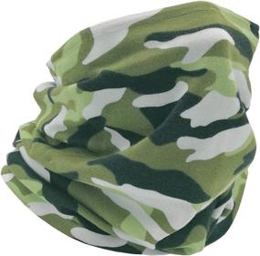 img 4 attached to Soft Cotton Breathable Adjustable Neck Gaiter 🧣 Scarf Mask Bandana - Reusable & Freedom to Breathe