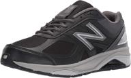 👟 enhanced performance: new balance 1540v3 running black men's shoes and athletic logo