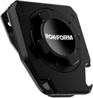 📲 rokform universal sport utility belt clip & phone stand - heavy duty iphone & samsung holder, black logo