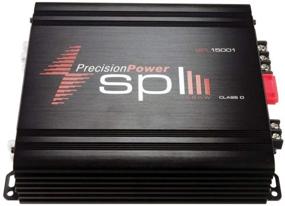 img 2 attached to Моноблочный автомобильный усилитель Precision Power SPL мощностью 1500 Вт - класс D усилитель, автомобильная аудиоэлектроника сабвуфера 1 Ом стабильный усилитель баса с кроссовером источник питания MOSFET для автомобильного усилителя сабвуфера