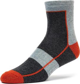 img 1 attached to 🧦 Ultimate Comfort & Durability: FUN TOES Men's Merino Wool Hiking Socks - 4 Pairs for Outdoor Adventure!