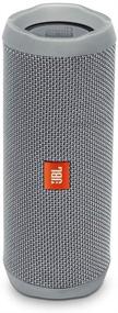 img 4 attached to JBL Flip 4 серый: Водонепроницаемый портативный динамик с Bluetooth для прослушивания музыки в пути