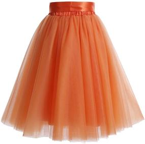 img 2 attached to DRESSTELLS Casual Evening Junior Skirts & Skorts for Girls' Clothing