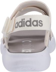 img 2 attached to Stylish and Comfortable: adidas Women's 90s Regular Fit Swim Slide Sandals for Pool and Beach