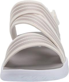 img 3 attached to Stylish and Comfortable: adidas Women's 90s Regular Fit Swim Slide Sandals for Pool and Beach