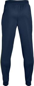 img 2 attached to Stylish Comfort: Under Armour Boys' Pennant Tapered Pants