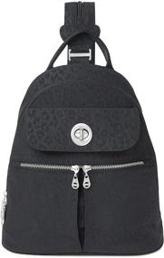 img 4 attached to 🎒 Black Convertible Backpack by Baggallini Naples