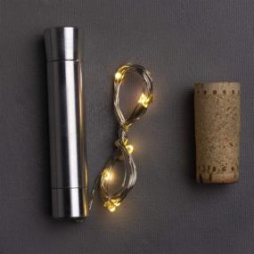 img 2 attached to 🌟 Enhance Your Space with Primitives Kathy Bottle Lights Twinkle: Delightful Illumination for Any Setting