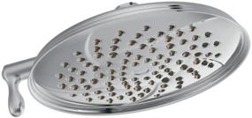 img 4 attached to 🚿 Moen S1311 Isabel 8-Inch Two-Function Showerhead: Immersion Technology, 2.5 GPM Flow Rate, Chrome Finish