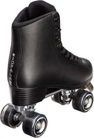 img 2 attached to 🚀 Impala Rollerskates Quad Skate - Black 12 (US Men's 10, Women's 12) M - Big Kid/Adult