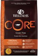 🐶 premium wellness core grain free dry dog food: high protein original recipe with turkey & chicken meal, made in usa for all breeds - natural, nutritious, and adult logo