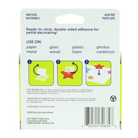 img 3 attached to 🔖 Clear Mini Dots Adhesive Value Pack Sheets, 3/16 Inch - Glue Dots GLU32634